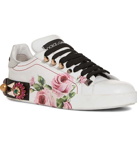 women's sneaker dolce gabbana shoes|dolce and gabbana embellished sneakers.